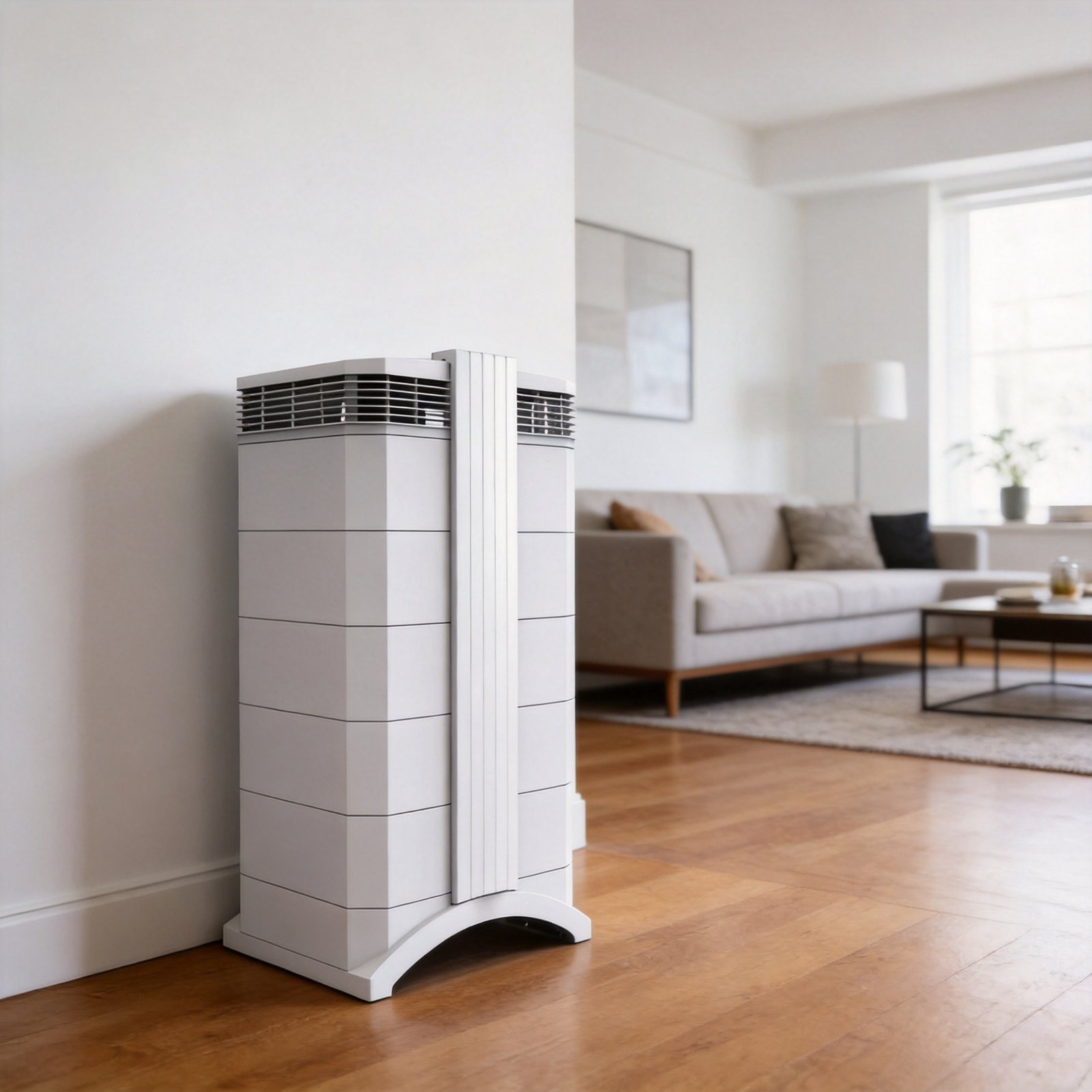 IQAir HealthPro Plus in a real home setting