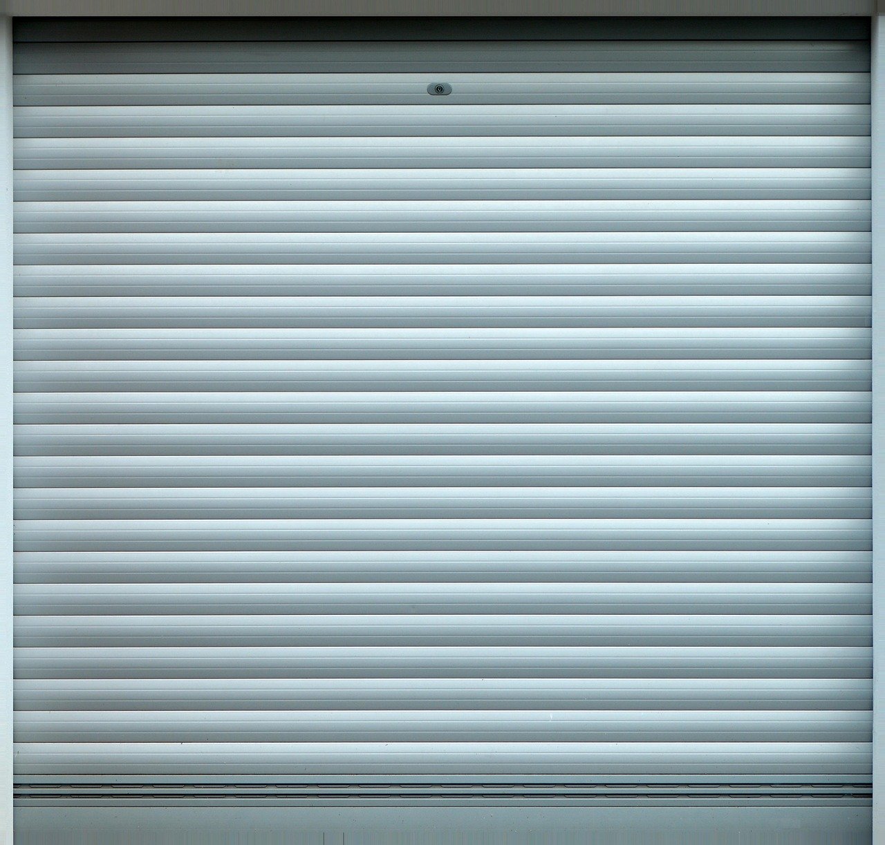 Smart garage door with modern opener system